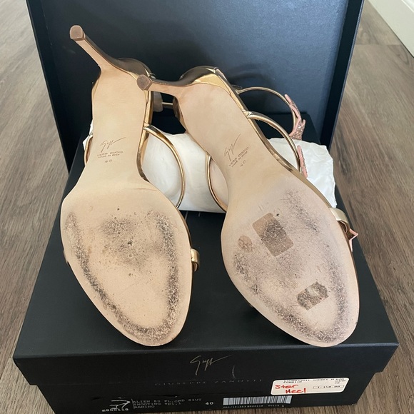 Giuseppe Zanoti Shooting Star Heel Rose Gold EU 40 / US 10) - Picture 5 of 9